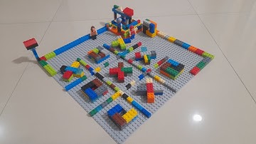 LEGO Tic Tac Toe: Creative Build and Gameplay!