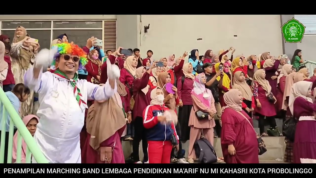 Penampilan Marching Band Lembaga Pendidikan Ma'arif NU MI. KAHASRI Kota Probolinggo