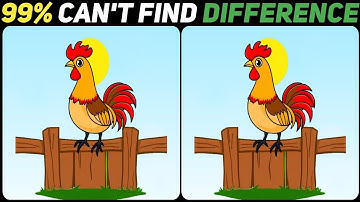 Only Sharp Eyes Can Find All 3 Differences!🥸🔥