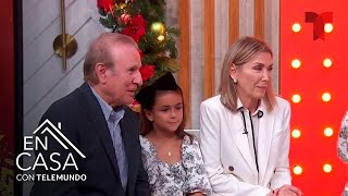 Los padres de Jacky Bracamontes le dieron una gran sorpresa | En Casa Con Telemundo