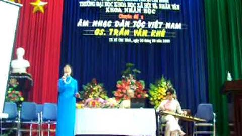 CLB. Tiếng Hát Quê Hương giao lưu cùng sinh viên Khoa Nhân học 2009