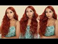 Perfect Hair for the Season! Autumn Reddish Brown Colour Pre Cut HD Lace : ft Hermosa Hair