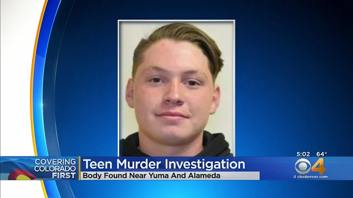 Teen Murder Investigation: Police Searching For Sh...