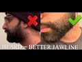 How to Line Up and Trim Your Beard for Better Jawline!