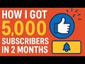 How I Got 5K Followers in 2 Months 🚀 | Grateful &amp; Unstoppable