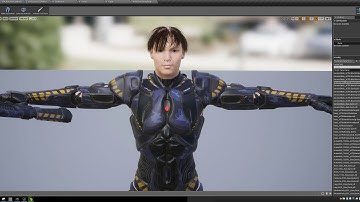 TEST 03 DAZ to UE4 Retarget animation and morph target