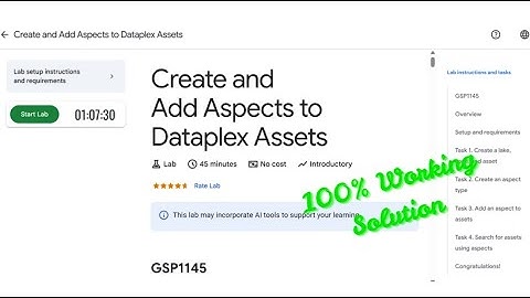 Create and Add Aspects to Dataplex Assets #GSP1145 #qwiklabs #arcade #googlecloud #solution #2025