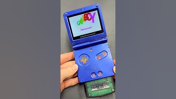I modded a GBA SP!