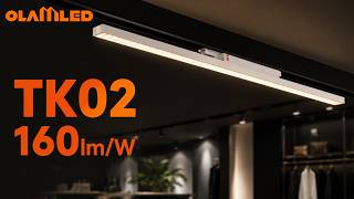 TK02 LED Track Light – Universal Track Adapter, Flicker-Free, 5-Year Warranty TK02 LED Track Light – Universal Track Adapter, Flicker-Free, 5-Year Warranty