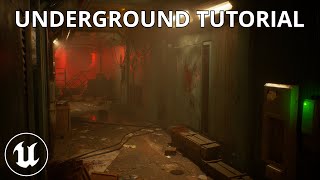 Environment Breakdown: Underground Horror in UE5