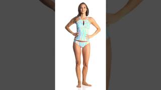 Sunsets Tulum Stripe Mia Tankini Top Swimoutlet