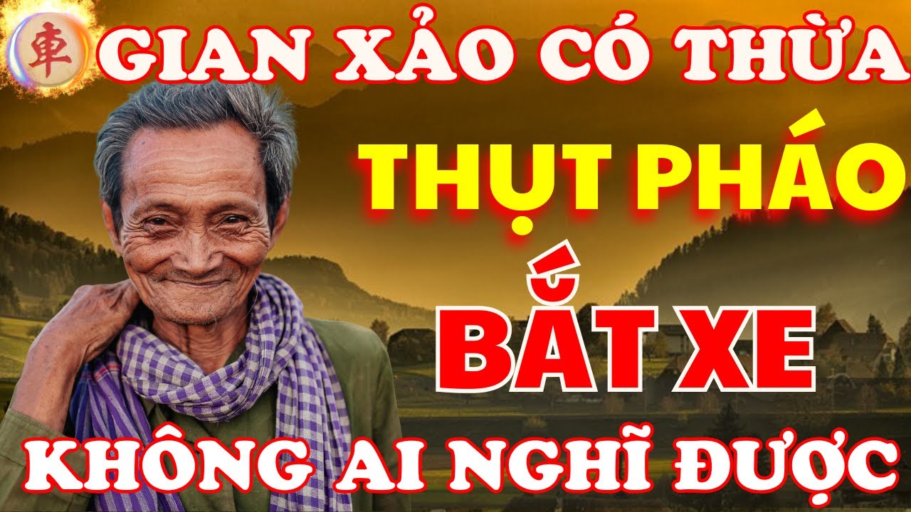 Cờ Tướng | Trận Cờ Gian Xảo Thụt Pháo Bắt 2 Xe Mà Không Ai Nghĩ Ra