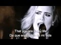 Adele - Love In The Dark (LIve in Concert) Sub español - Lyric