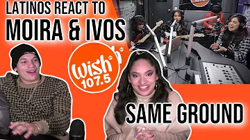 Waleska & Efra react to Moira and IV of Spades perform "Same Ground" LIVE on Wish| REACTION