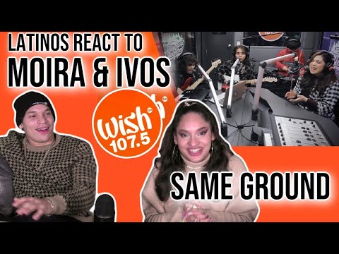 Waleska & Efra react to Moira and IV of Spades perform "Same Ground" LIVE on Wish| REACTION
