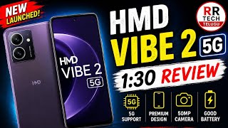 HMD Vibe 2 5G Review 😳🔥 | New Budget 5G Beast? | RR Tech Telugu#smartphone #mobile #tech