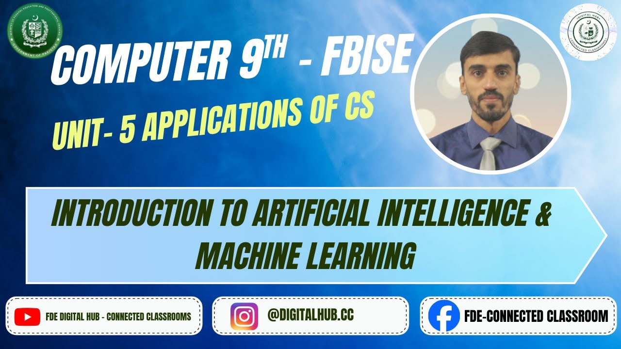 AI and Machine Learning | Applications of Computer Science | Chapter 5 ...