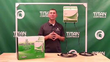Titan Controls Helios 18 - 12 Light 240V Controller with Dual Trigger Cords