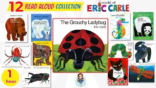 THE GROUCHY LADYBUG | Eric Carle Animated Stories Books Read Aloud | Brown Bear What Do You See