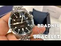 Spinnaker Bradner Diver Watch with New Rice Metal Bracelet Band Review