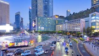 4K | Jakarta Terkini - Jam Pulang Kantor di Jakarta, Pemandangan yang Selalu Viral