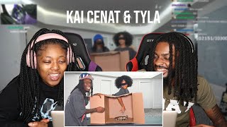 Kai Cenat & Tyla What's In The Box Challenge! | REACTION