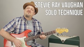 Stevie Ray Vaughan Style Lick - Blues Guitar Soloing Techniques
