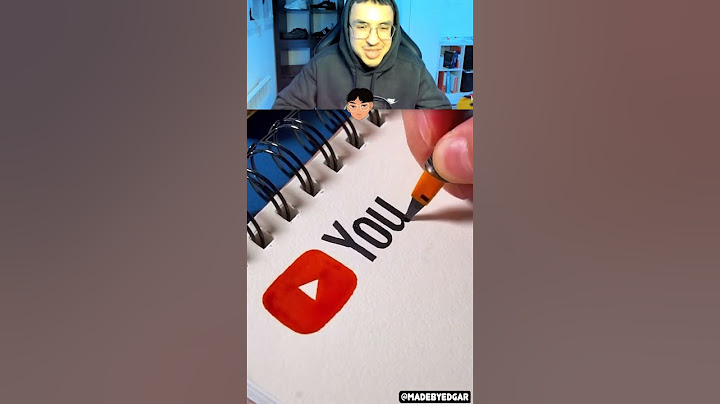 Il Dessine le Logo YouTube 🎬