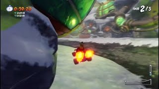 [CTR:NF] Meteor Gorge - 1:18.27 PB