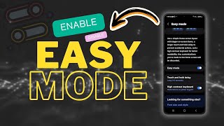 How to Enable/Disable Easy Mode on Galaxy Z Flip 5