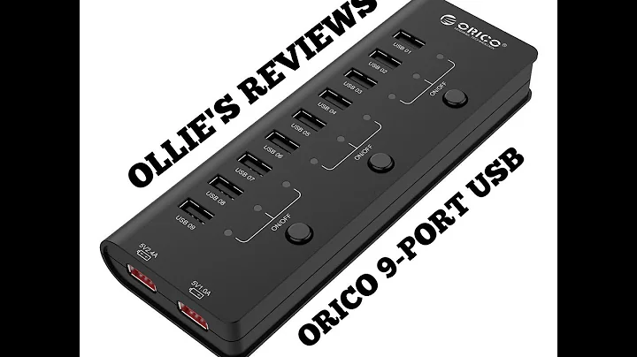 ORICO 9 Port USB2.0 HUB with 2 Charging Port - Review