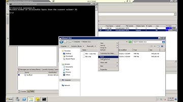 Screencast- Storage Foundation for Windows HA 6.0 Online Volume Shrink