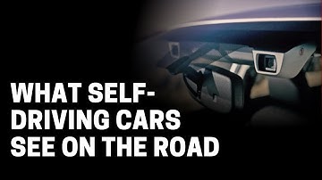 How self driving cars see the road | Visual perception for self driving cars
