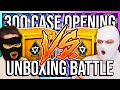 CS:GO 300 CASE OPENING BATTLE (vs. STREETMAN)