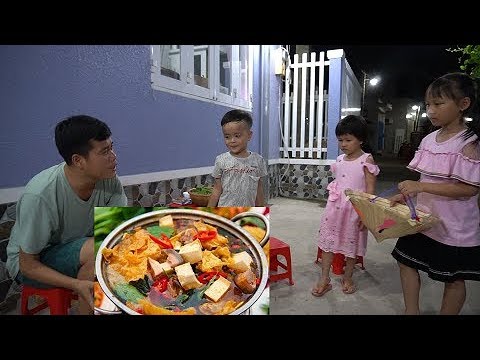 Video Mở quán lẩu dê chưa ai mở hàng, hai đứa bé nghèo lại... - youtube