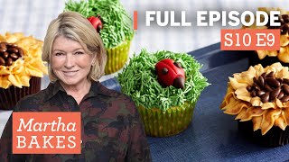 Martha Stewart Decorates Cupcakes | Martha Bakes S10E9 'Decorated Cupcakes'