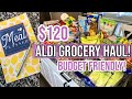 *NEW* $120 ALDI GROCERY HAUL/MEAL PLAN &amp; PRICES INCLUDED/EXTREME BUDGET CHALLENGE MARCH 2023