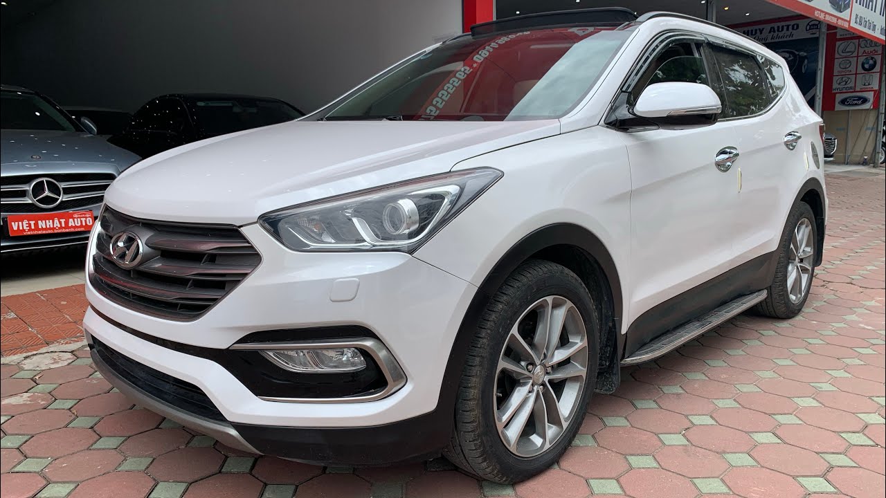 Hyundai SantaFe 2016 bản full, máy dầu, giá thanh lý | Ngọc Tuấn Auto ...