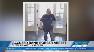 'Lunch Box Bandit' caught in Western NC after robbing multiple banks, US Marshals Service says