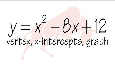 Q21, graphing a parabola by finding its vertex & x-intercepts