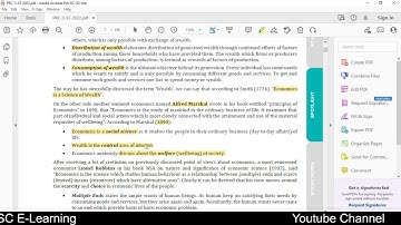 PRC 3 Lecture 1 Chapter:1 Nature and Scope of Economics || PRC 3