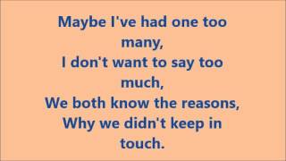 Video thumbnail of "Reba McEntire & Don Henley   Break Eachothers Hearts Again Lyrics"