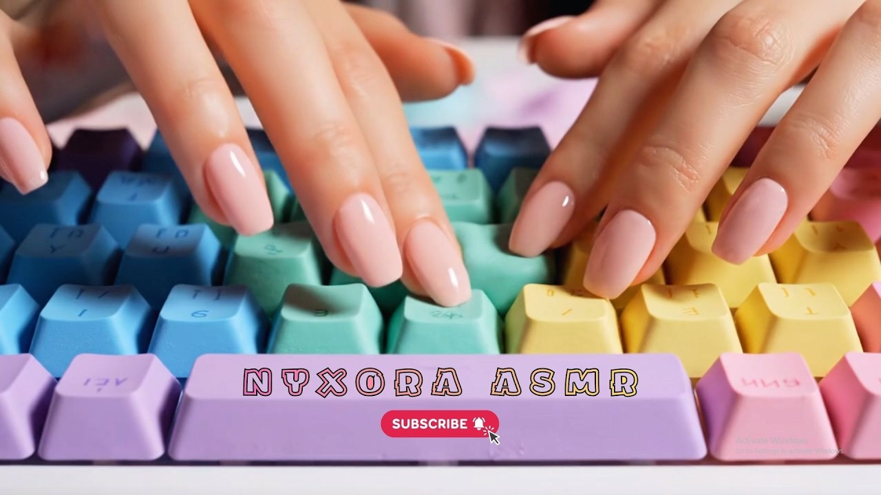 Which Edible Keyboard Sounds Better? ⌨️🍬💫 | Oddly Satisfying AI ASMR