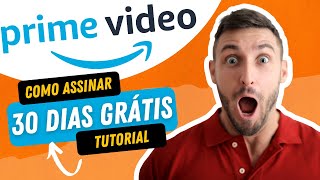 Como Assinar Amazon Prime Vídeo COM 30 DIAS GRÁTIS / E Como Ativar na Sua TV Passo a Passo Completo!