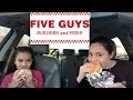 Five Guys | Burgers & Fries Mukbang (Eating Show)!!