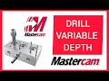 How to program drill with different variable depth   nc4u    tamil  cnc training  coimbatore