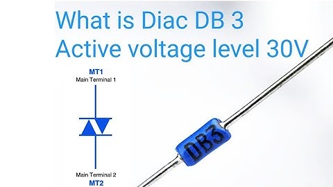 What is Diac DB3