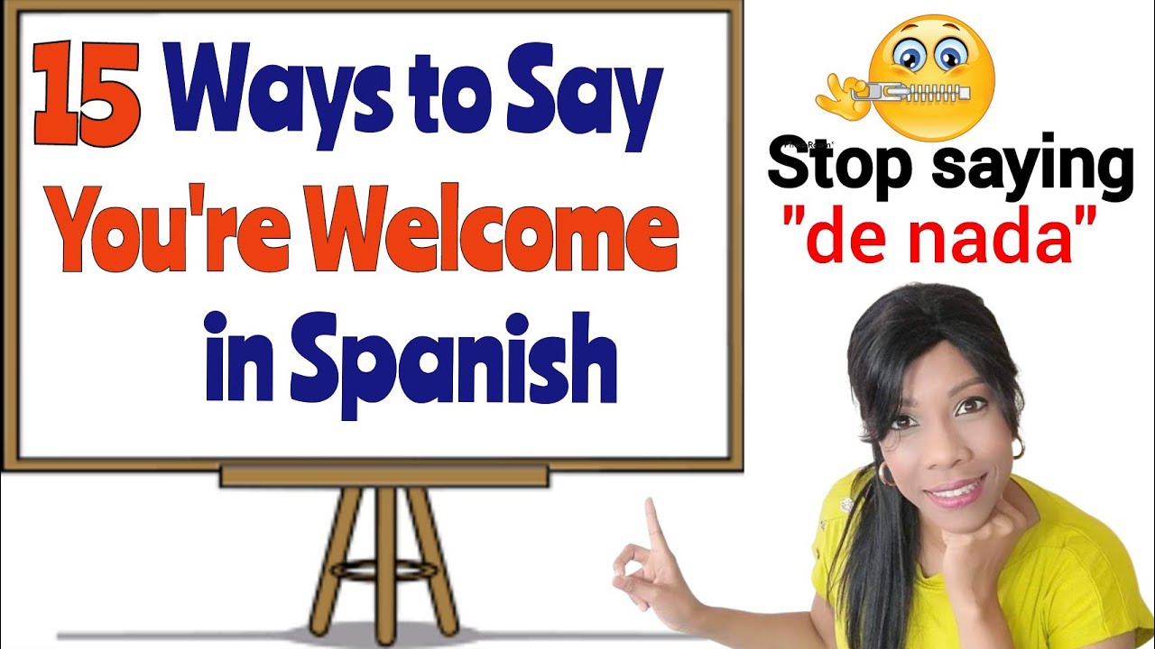 How to Pronounce Eres Bienvenido? (You're Welcome in Spanish) 