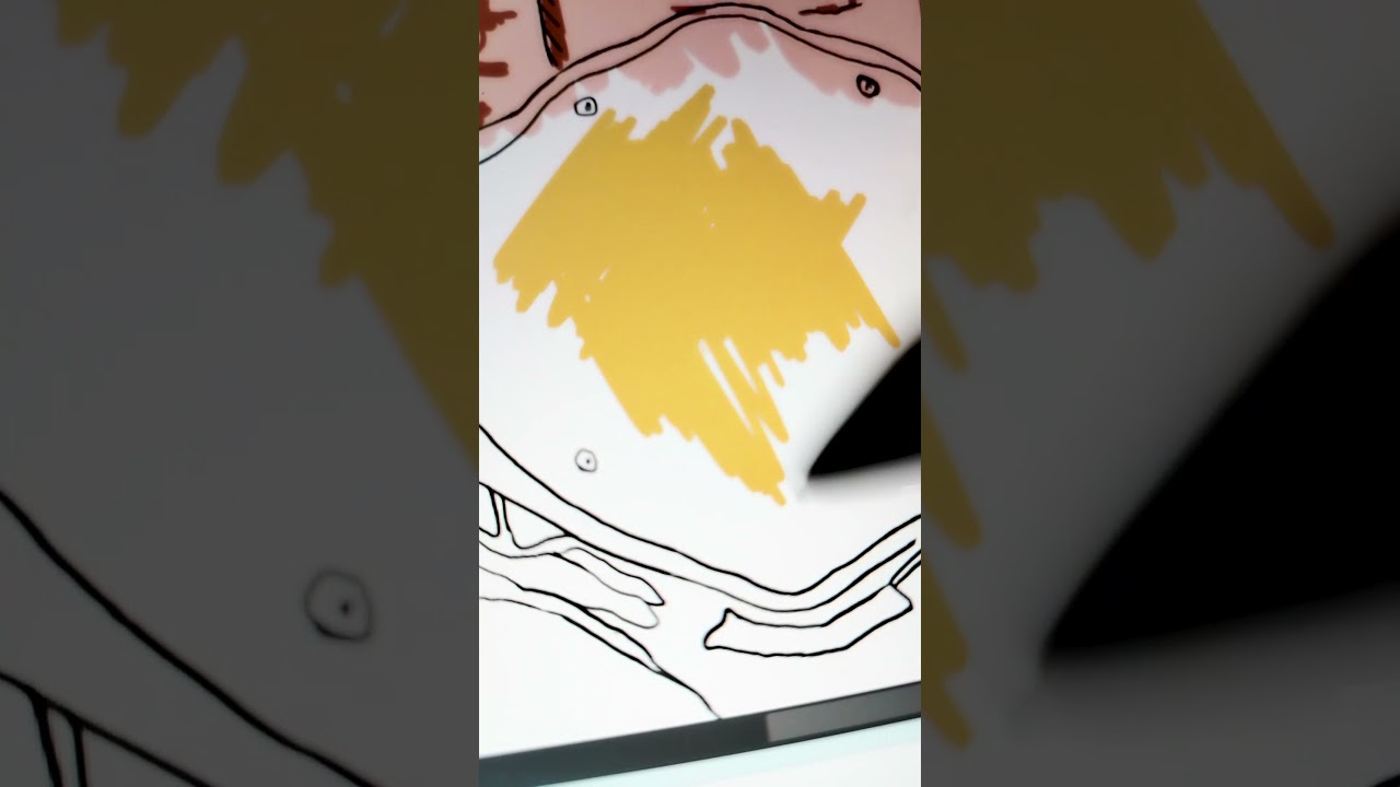 Drawing WWE Legend Triple H | Huion Kamvas 13 