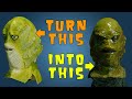 How to turn a cheap halloween mask into a cool display!